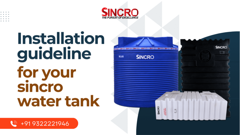 A Comprehensive Guide to Installing Your Sincro Water Tank