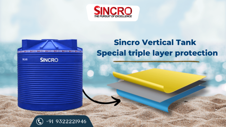 Sincro Vertical Tank - Special Triple Layer Protection