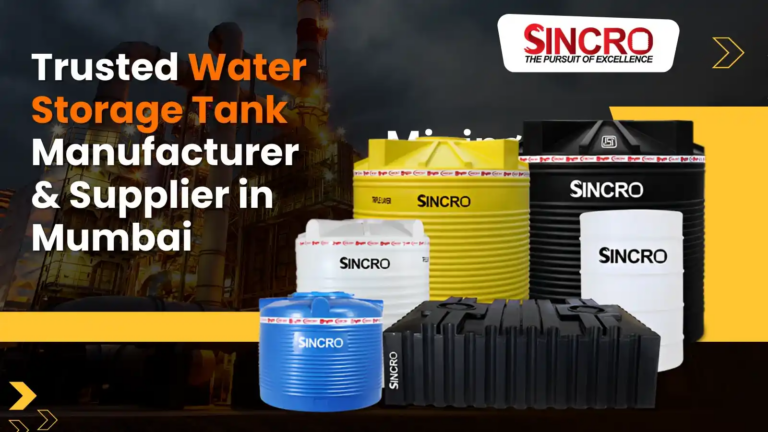 Trusted Water Storage Tank Manufacturer & Supplier in Mumbai