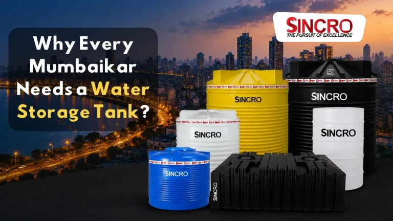 Why Every Mumbaikar Needs a Water Storage Tank?