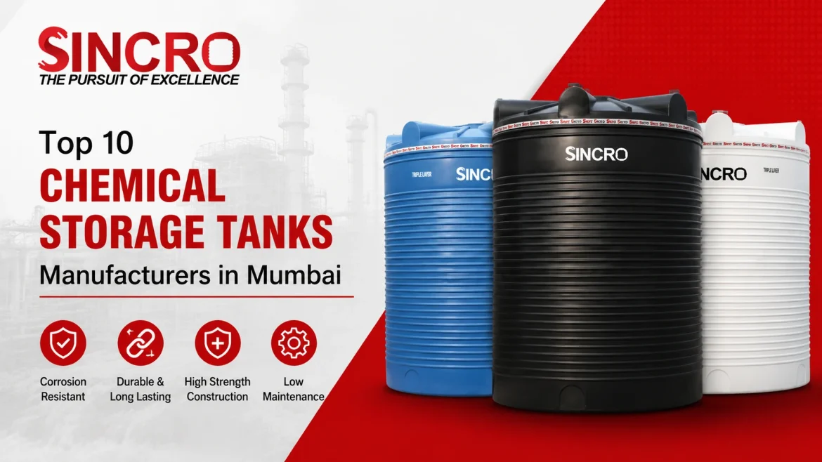 Top 10 Chemical Storage Tanks Manufacturers in Mumbai 