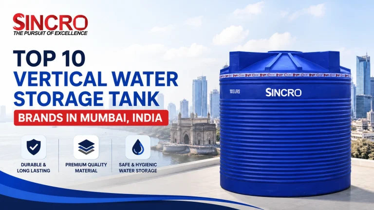 Top 10 Vertical Water Storage Tank Brands in Mumbai, India