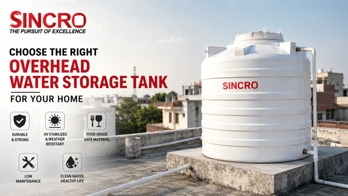 Overhead Water Storage Tank how to choose write for home