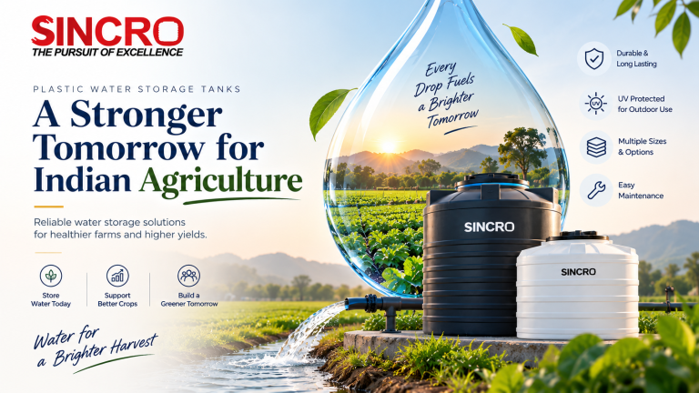 Plastic Water Storage Tanks for Agriculture in India